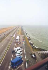 Damm zum Ijeiselmeer